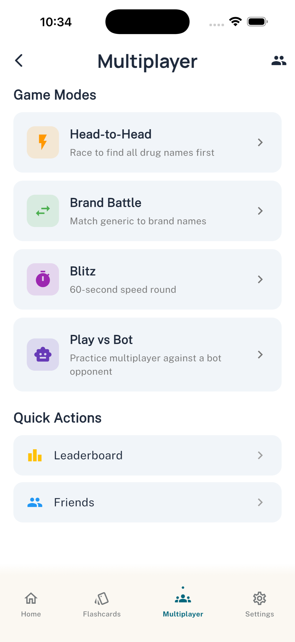 Multiplayer Game Modes
