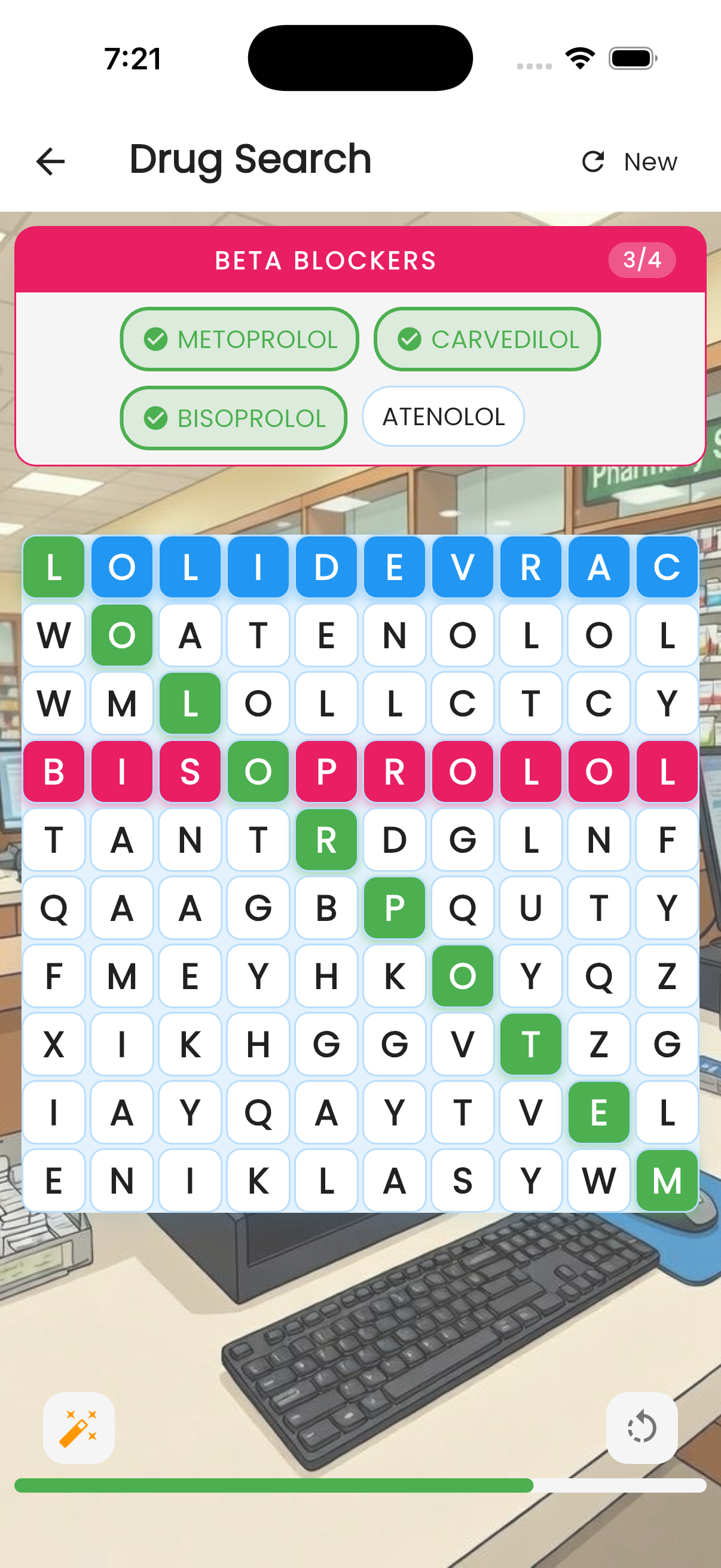 Word Search Puzzle Gameplay